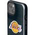 NBA Los Angeles Lakers Black Primary Logo iPhone 15 Impact Case